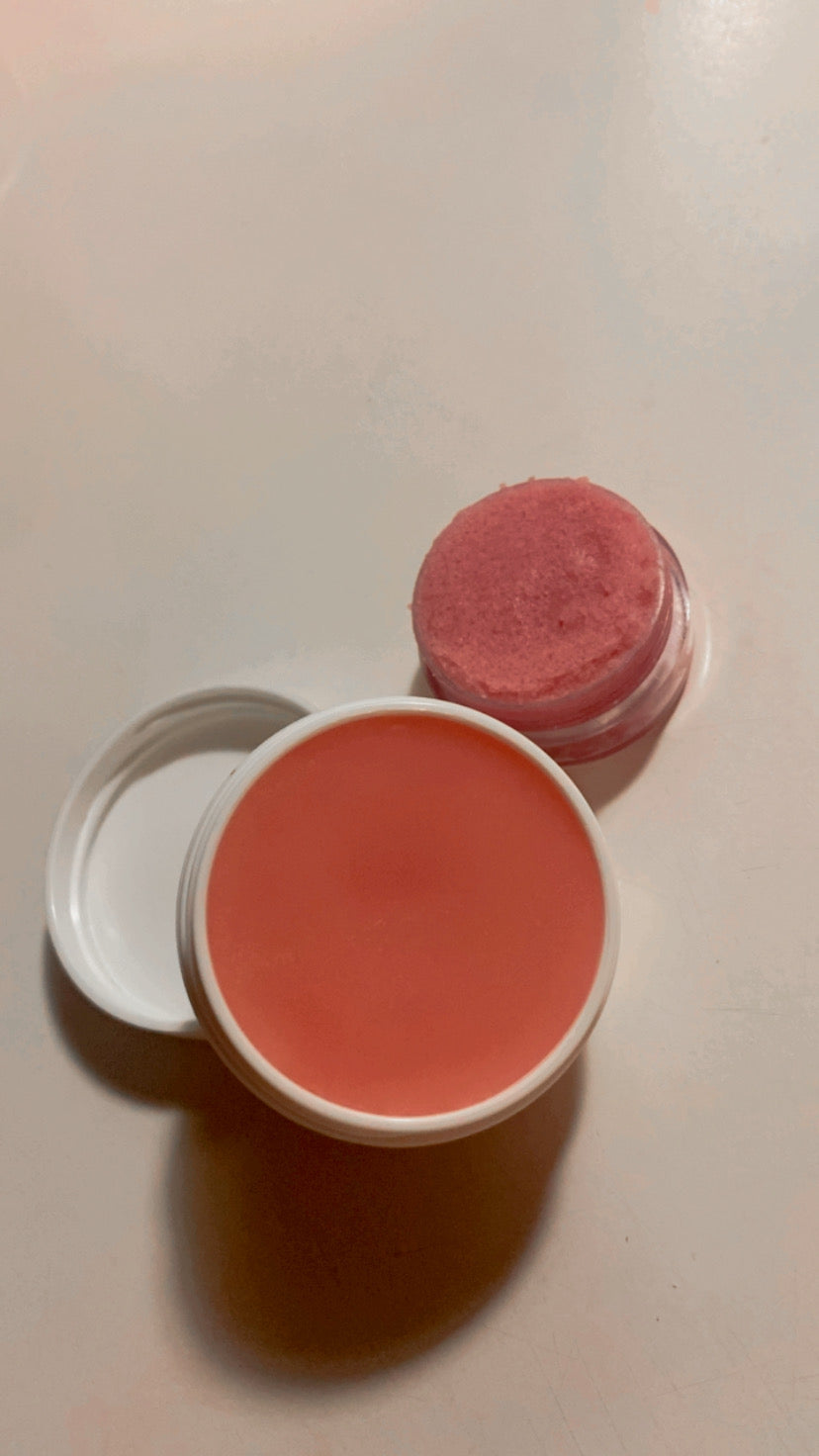 Lipbalm base duo (strawberry)