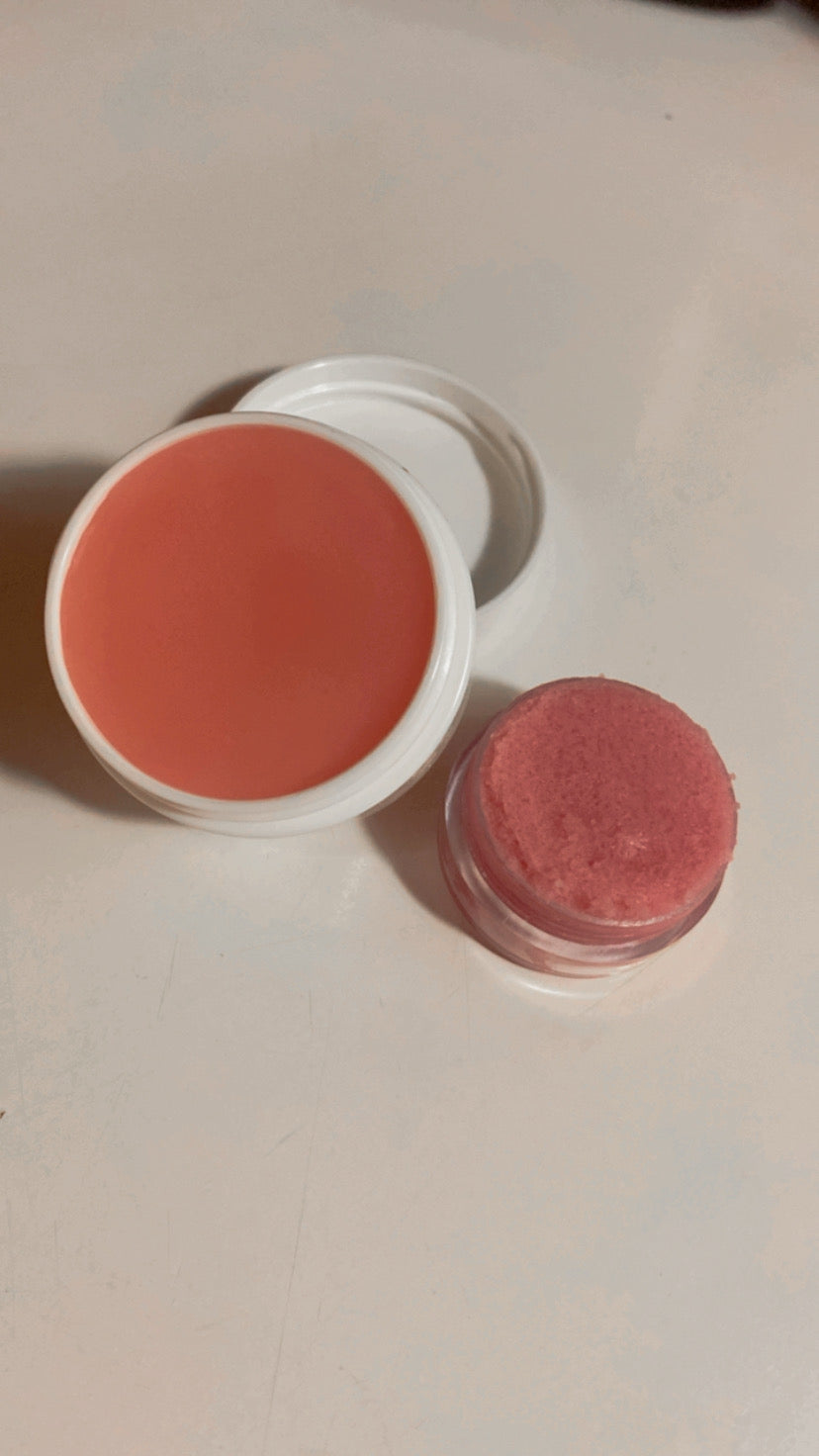 Lipbalm base duo (strawberry)