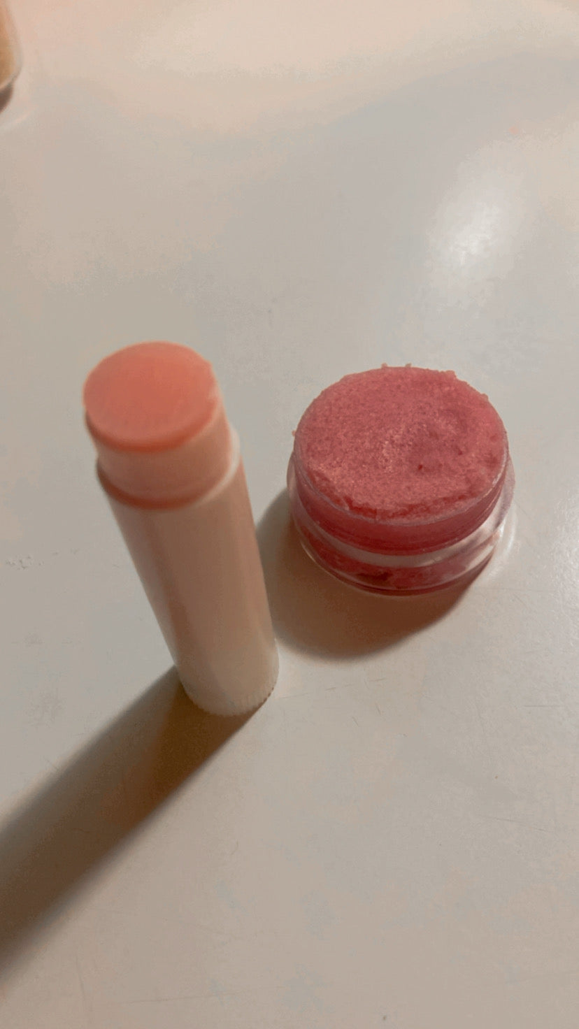 Lipbalm duo tube (strawberry)